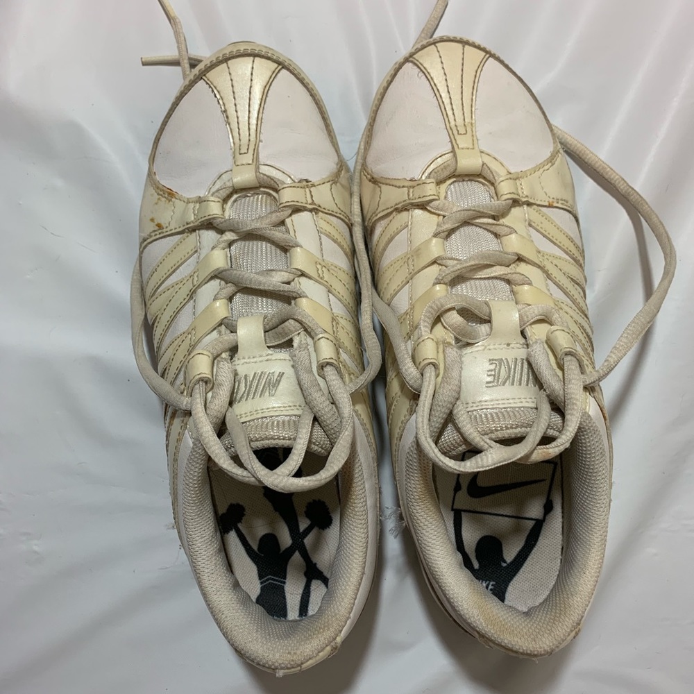 White cheer shoes